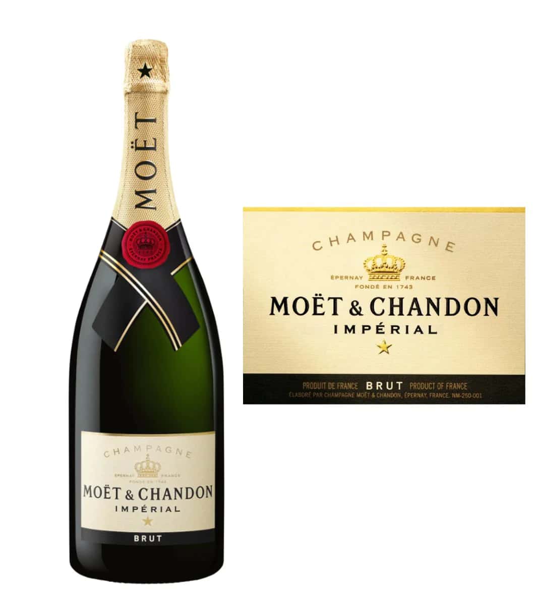 <span color-type="color" style="color: #ffffff;">Champagne MOET &amp; CHANDON Brut Imperial (France)</span>