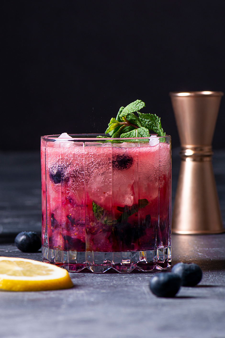 Blueberry bourbon