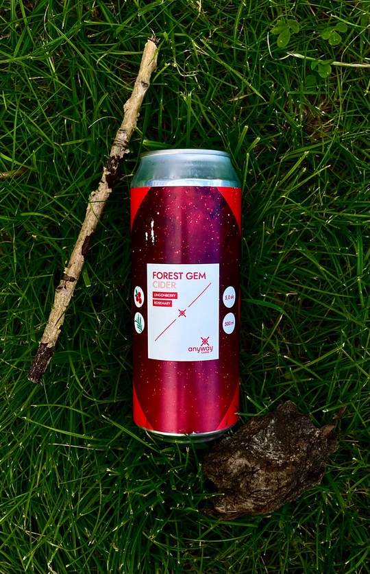 Cider  &quot;ZAVOD&quot;- Forest Gem 500 мл