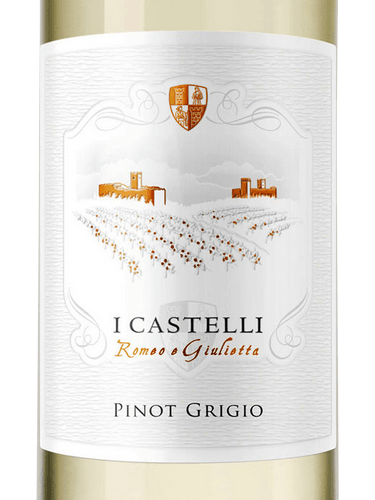 Вино белое &quot;I Castelli Pinot Grigio&quot; сухое 0,75