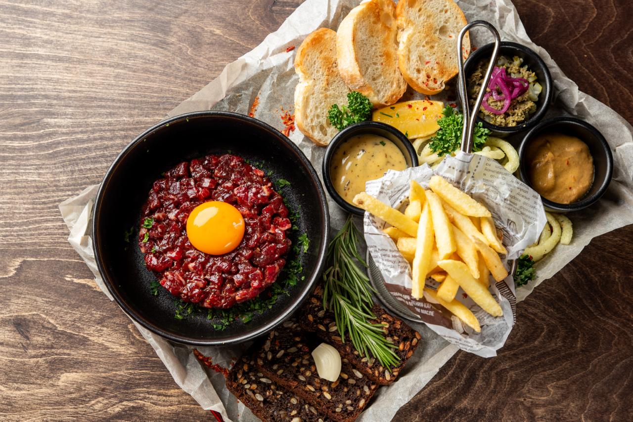 Тартар из говядины на компанию <span color-type="color" style="color: #f70505;">new</span><br>